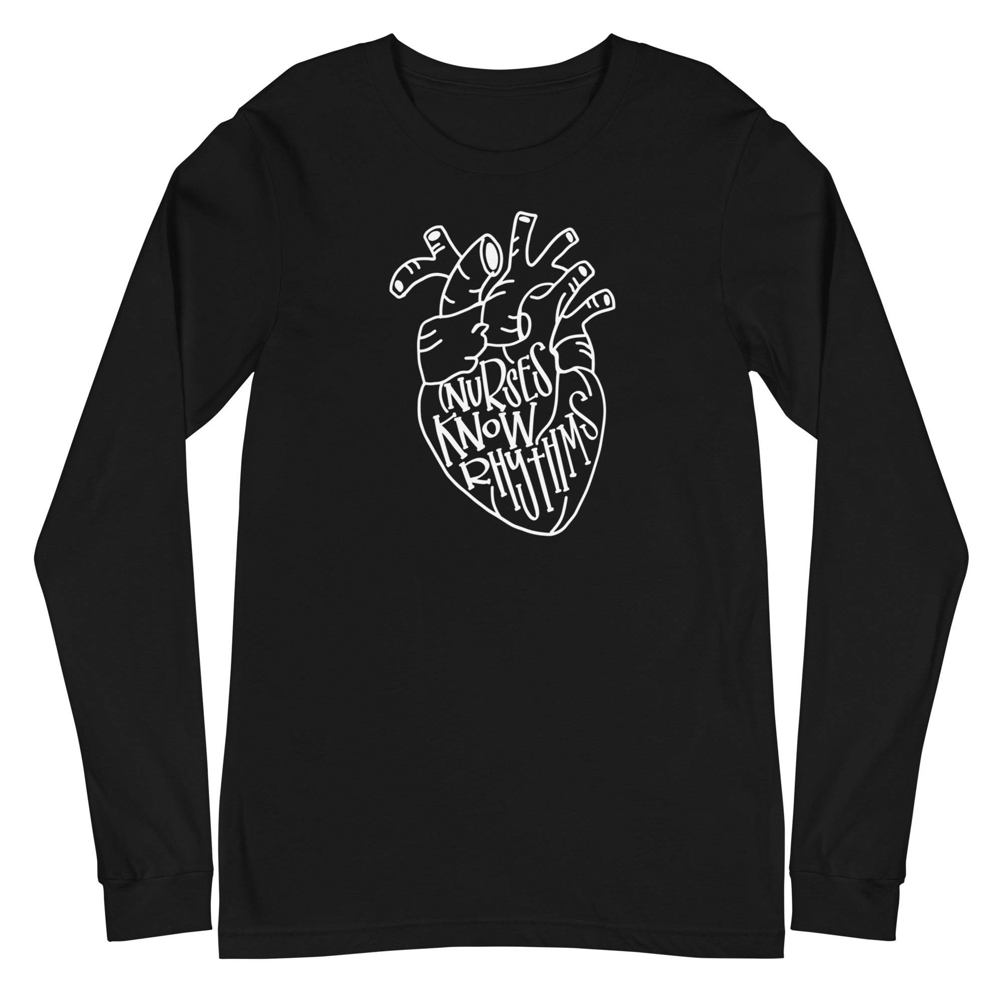 Nurses Know Rhythms - Long Sleeve