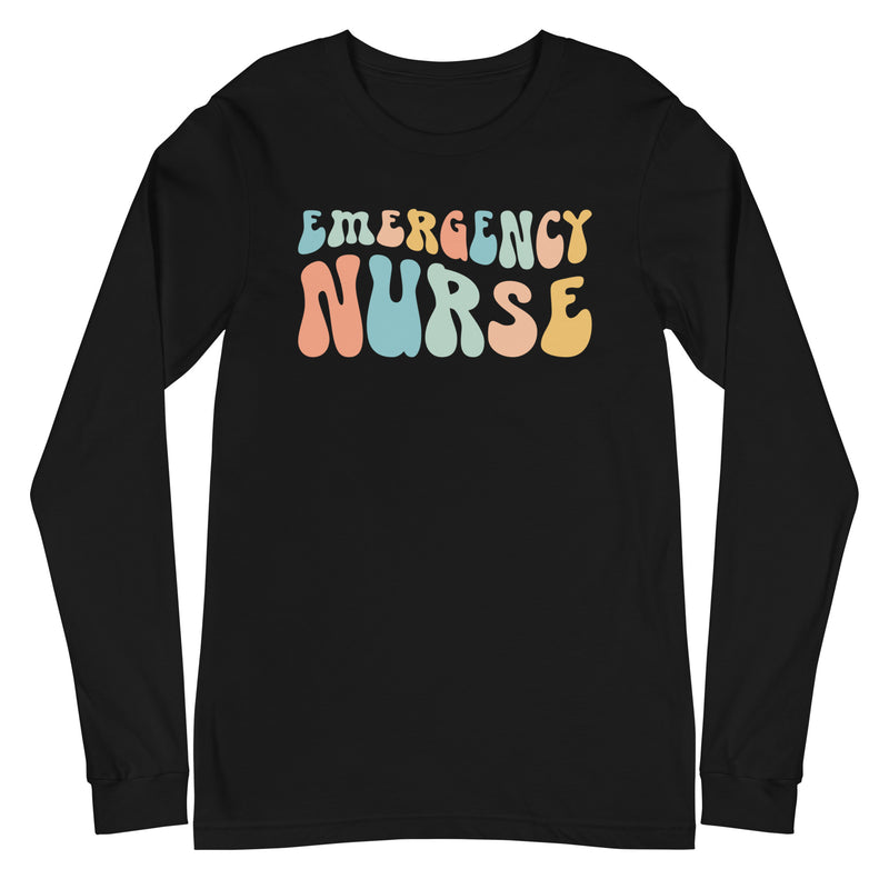Retro Emergency Nurse - Long Sleeve