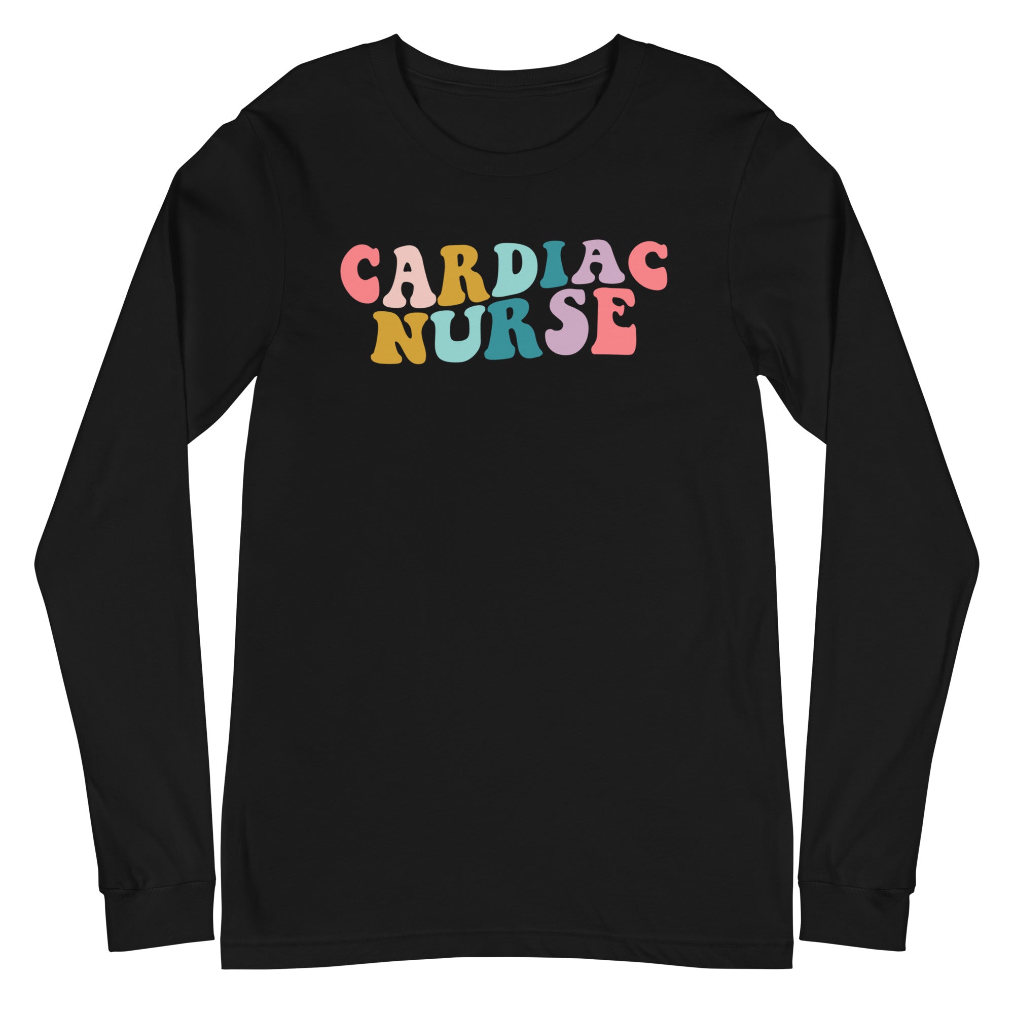 Retro Cardiac Nurse - Long Sleeve