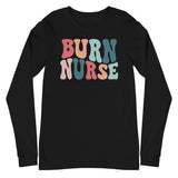 Retro Burn Nurse - Long Sleeve