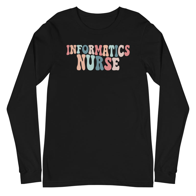 Retro Informatics Nurse - Long Sleeve