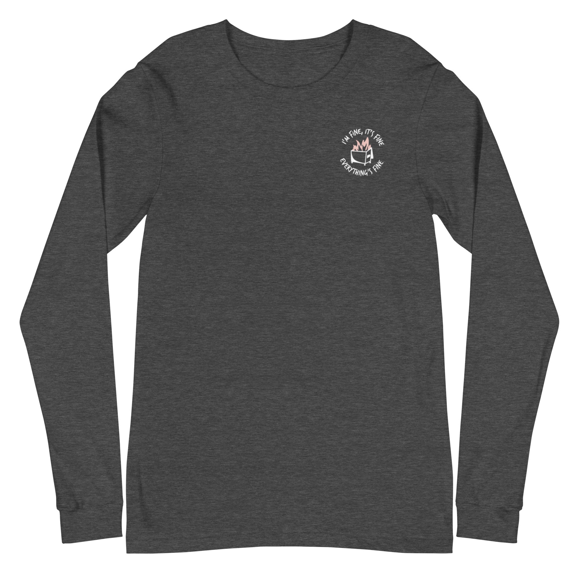Dumpster Fire Long Sleeve - Left Chest