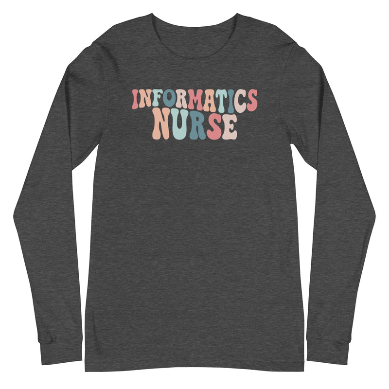 Retro Informatics Nurse - Long Sleeve