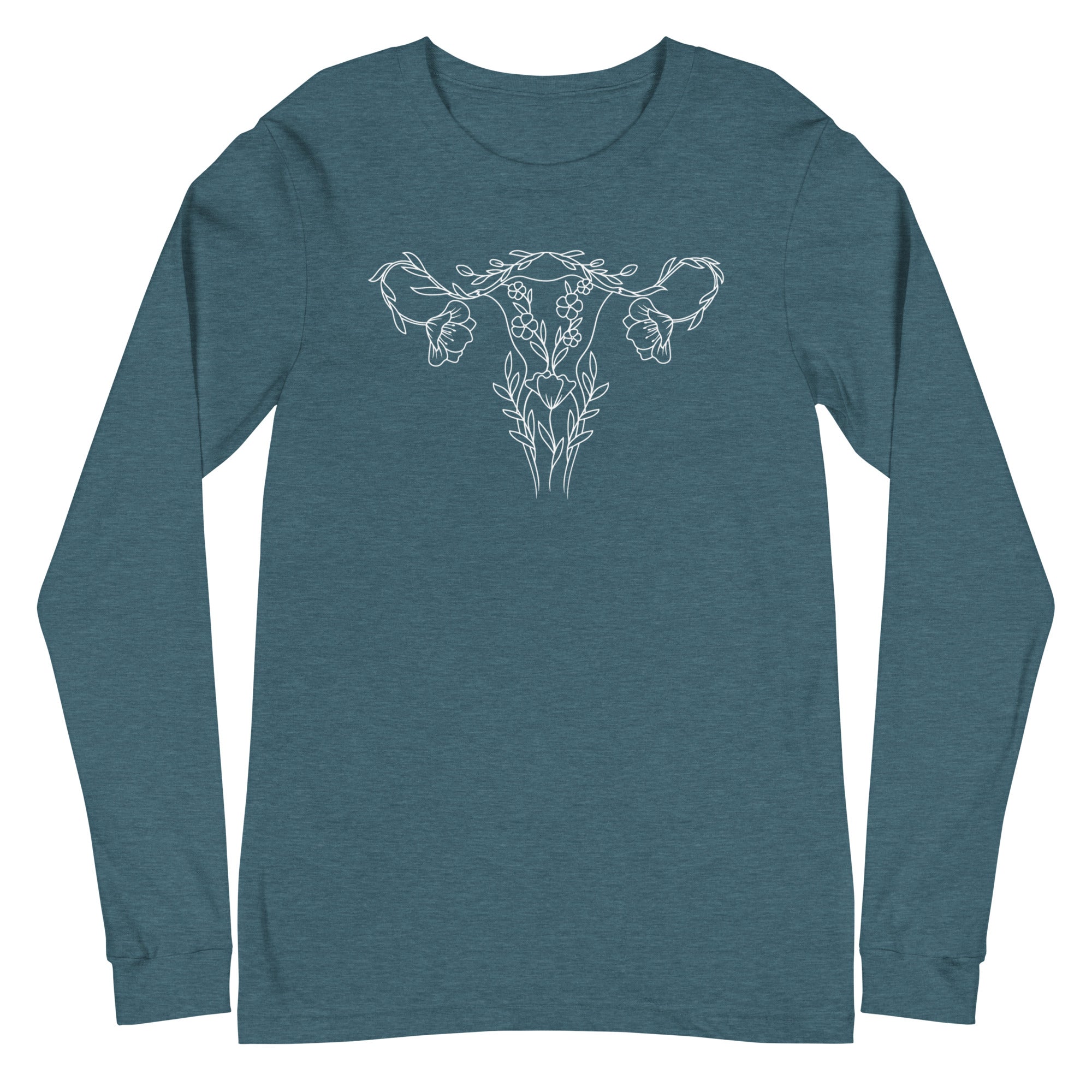 Floral Uterus - Long Sleeve