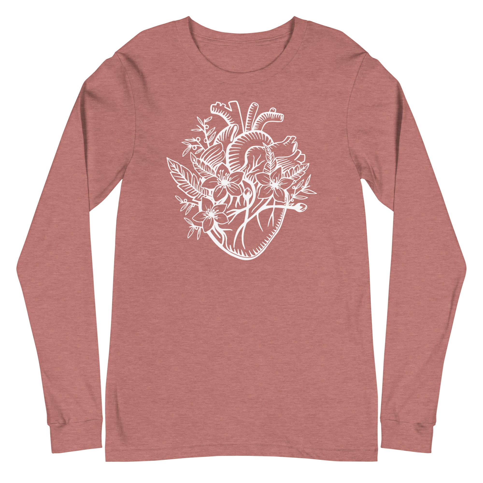 Floral Heart - Long Sleeve