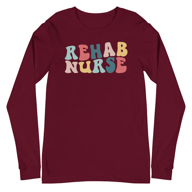 Retro Rehab Nurse - Long Sleeve