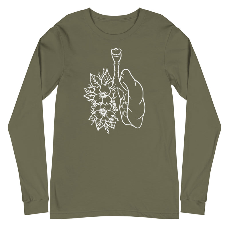 Floral Lungs - Long Sleeve