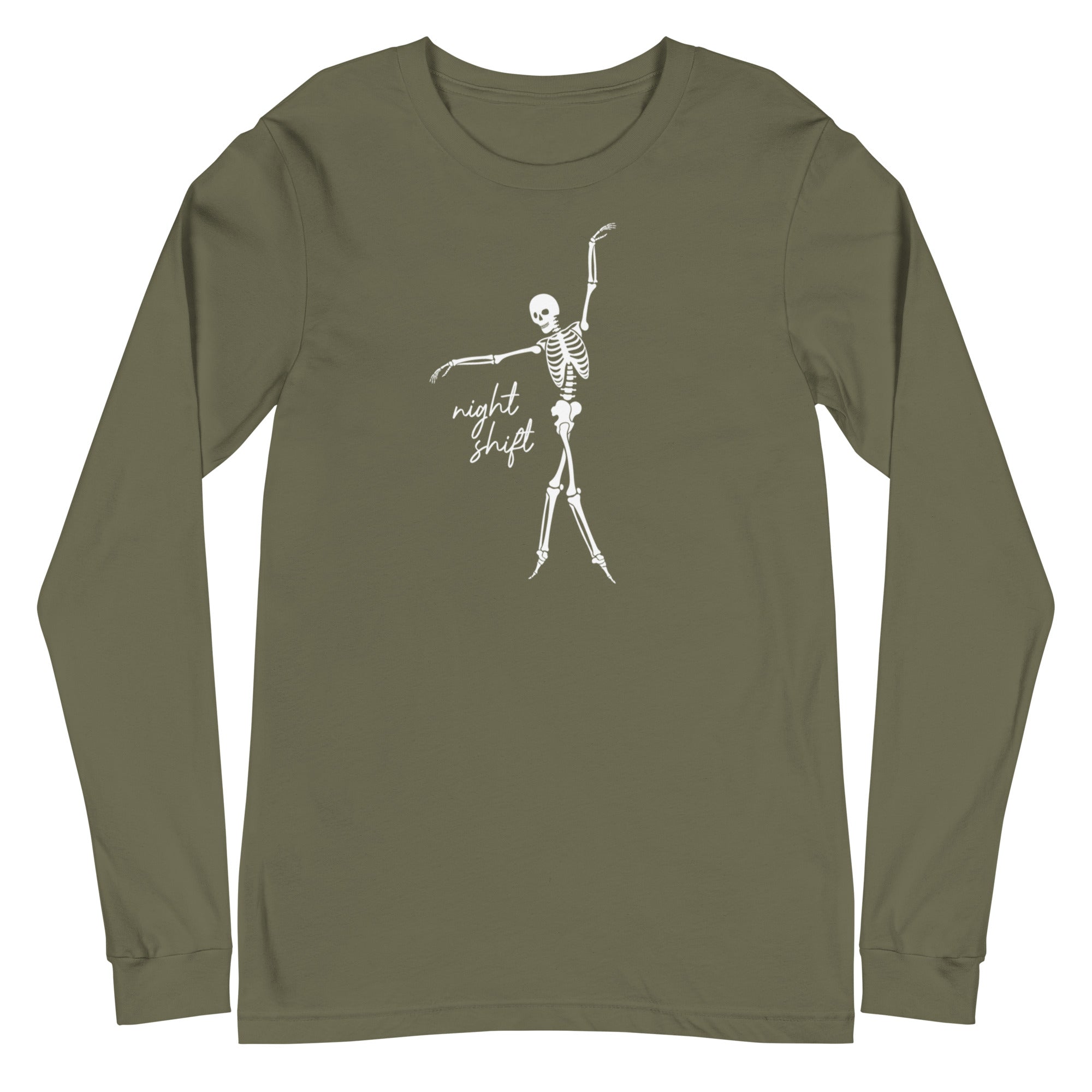 Skeleton: Night Shift - Long Sleeve