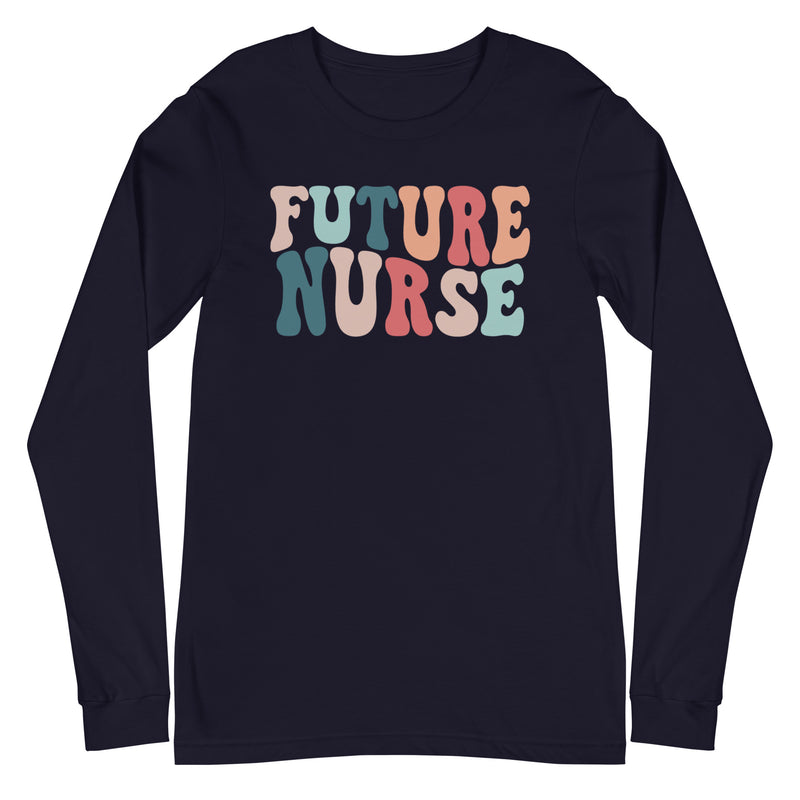 Retro Future Nurse - Long Sleeve