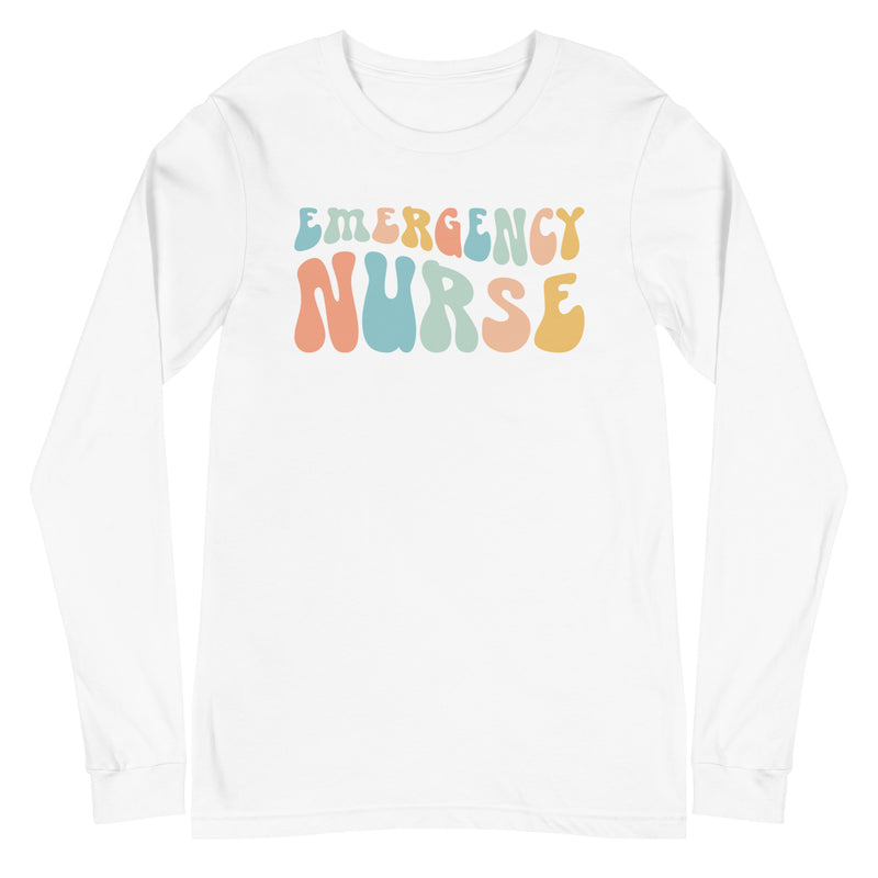 Retro Emergency Nurse - Long Sleeve