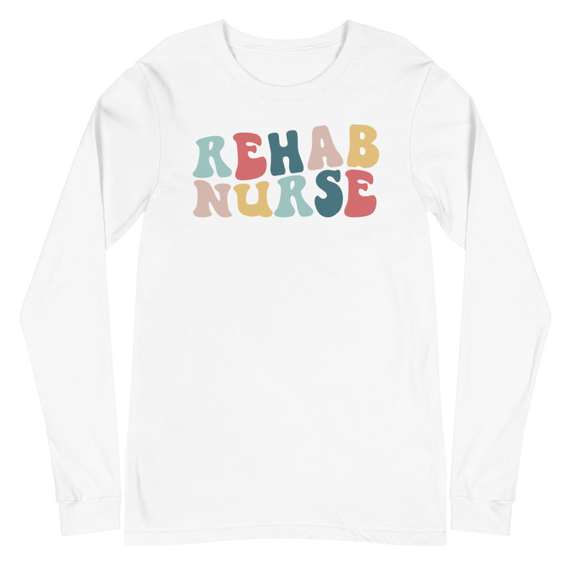 Retro Rehab Nurse - Long Sleeve