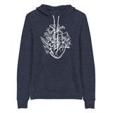 Hoodie: Floral Heart