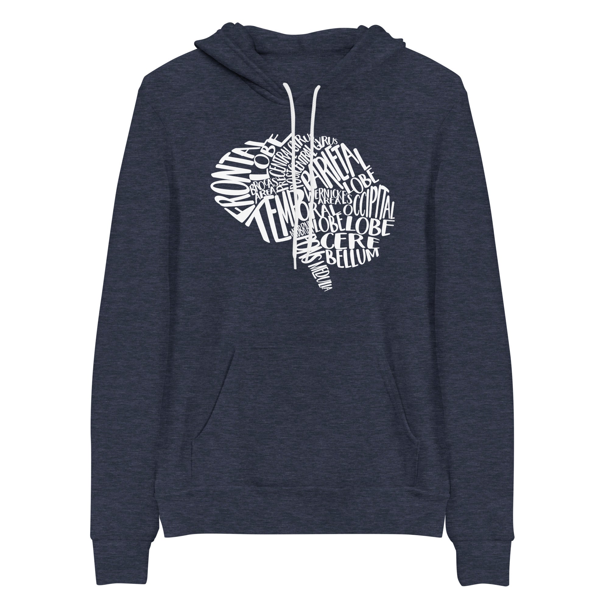 Hoodie: Typographical Brain