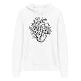 Hoodie: Floral Heart