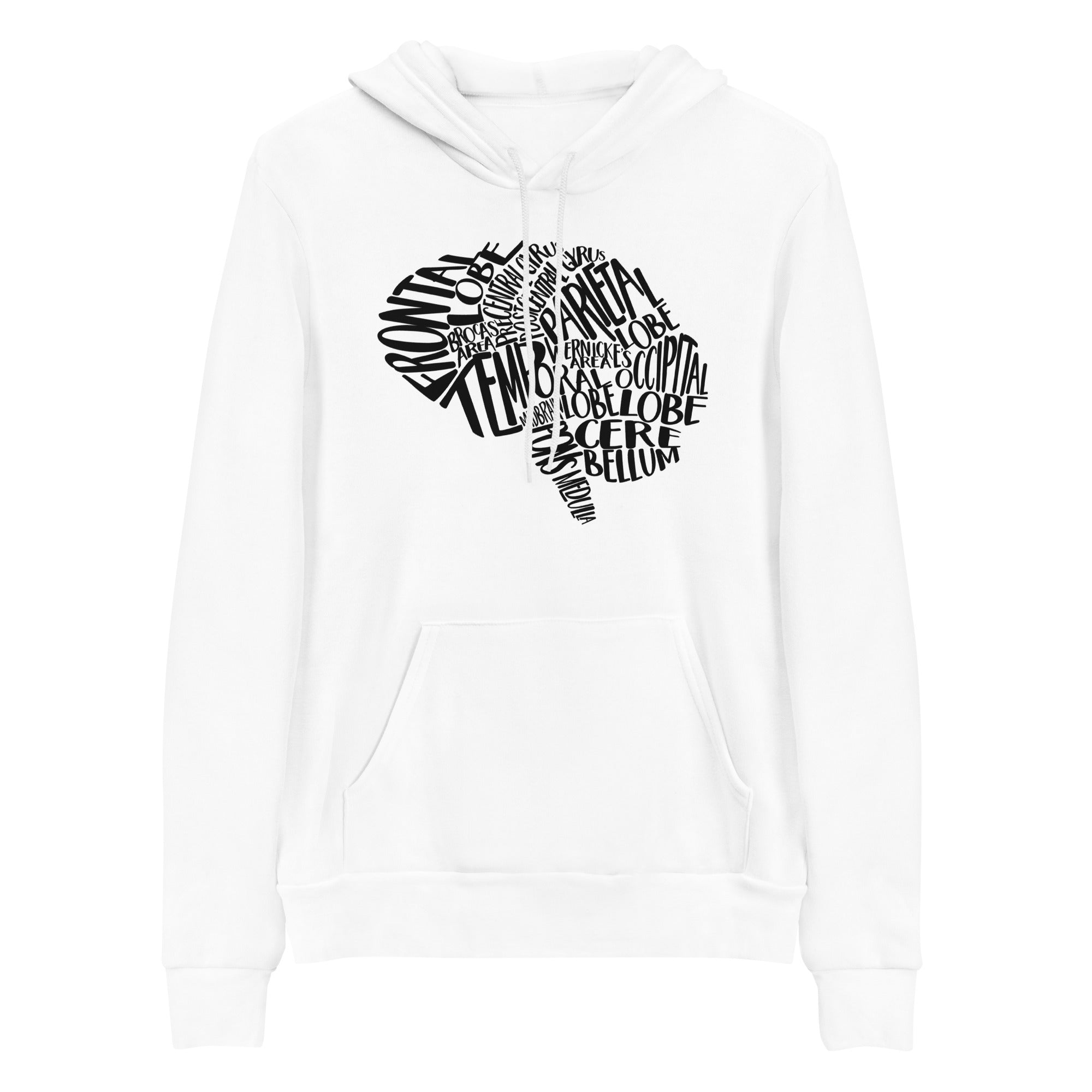 Hoodie: Typographical Brain