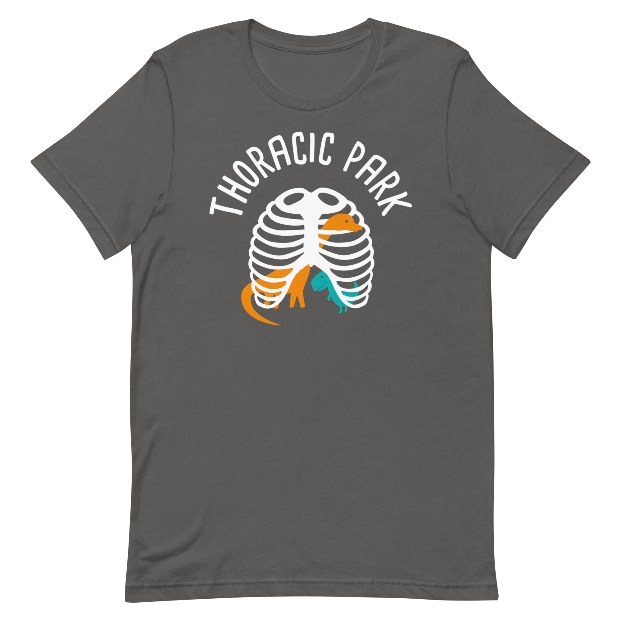 Thoracic Park | Teal & Orange Dinosaurs