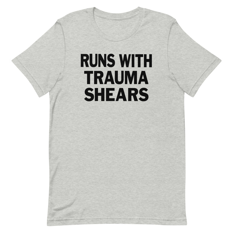 Runs with Trauma Shears