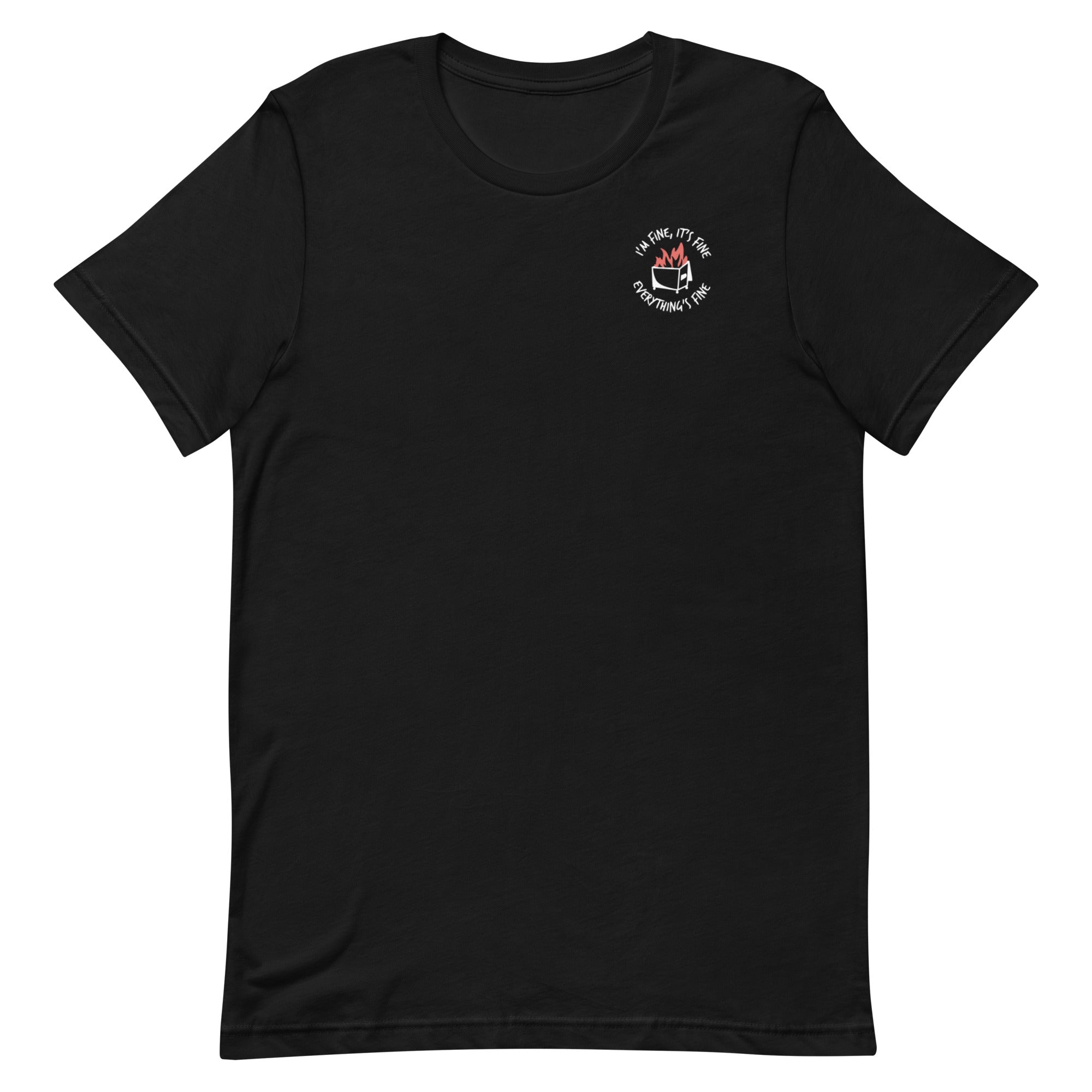 Dumpster Fire - Left Chest