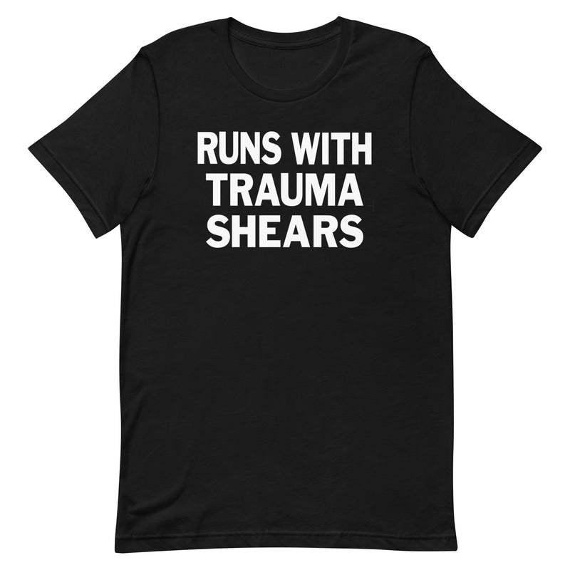 Runs with Trauma Shears