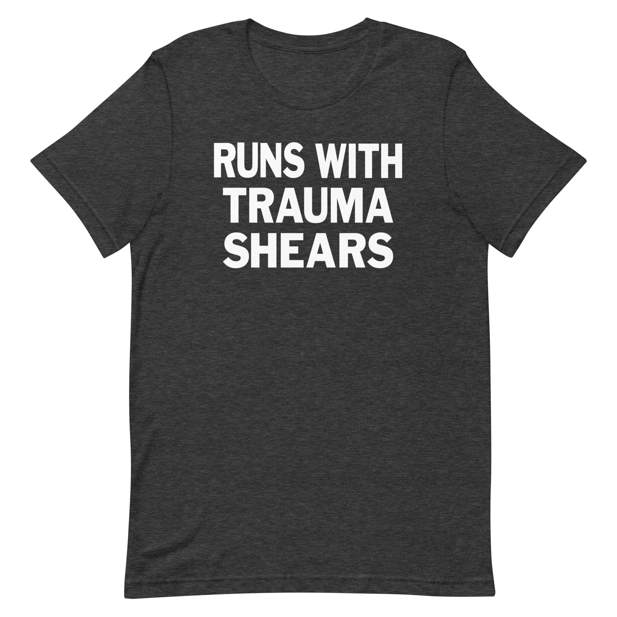Runs with Trauma Shears