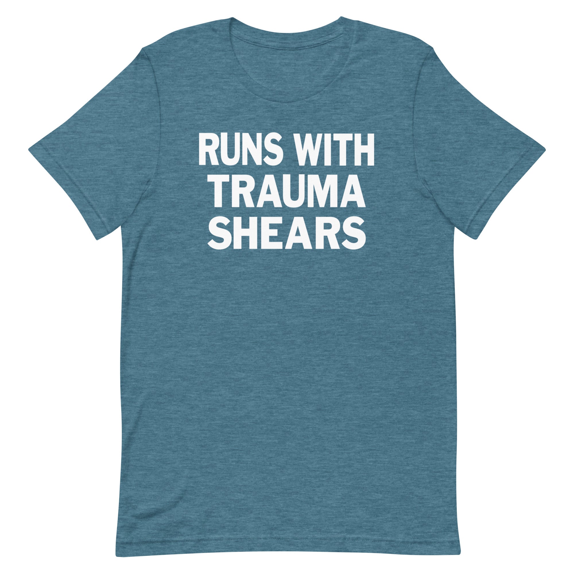 Runs with Trauma Shears