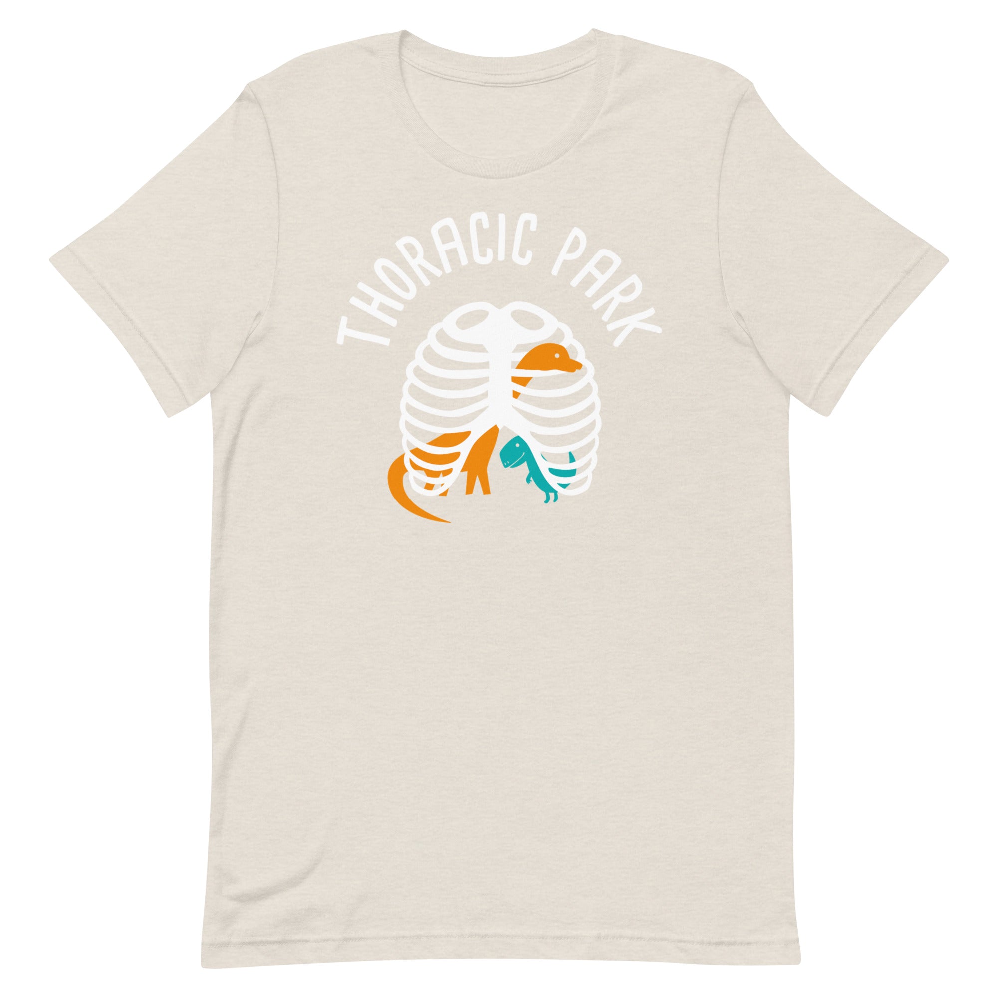 Thoracic Park | Teal & Orange Dinosaurs