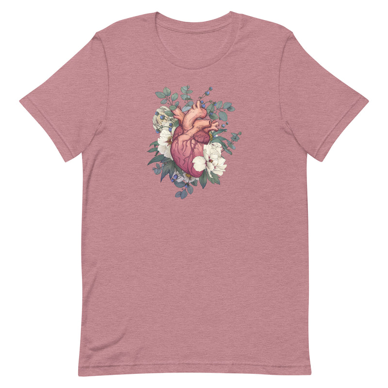 Floral Anatomical Heart