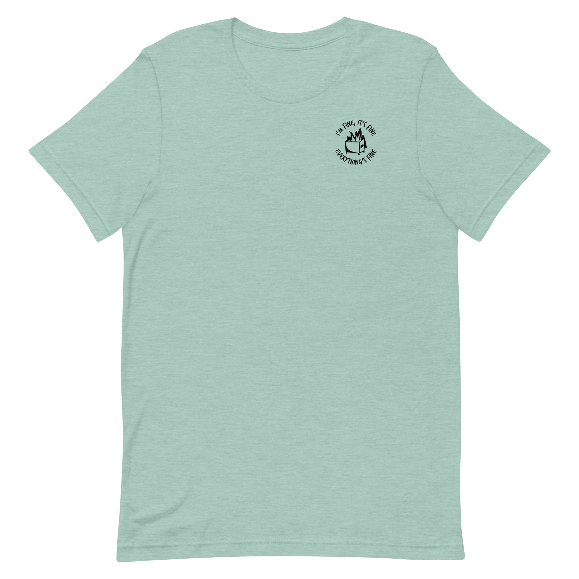 Dumpster Fire - Left Chest