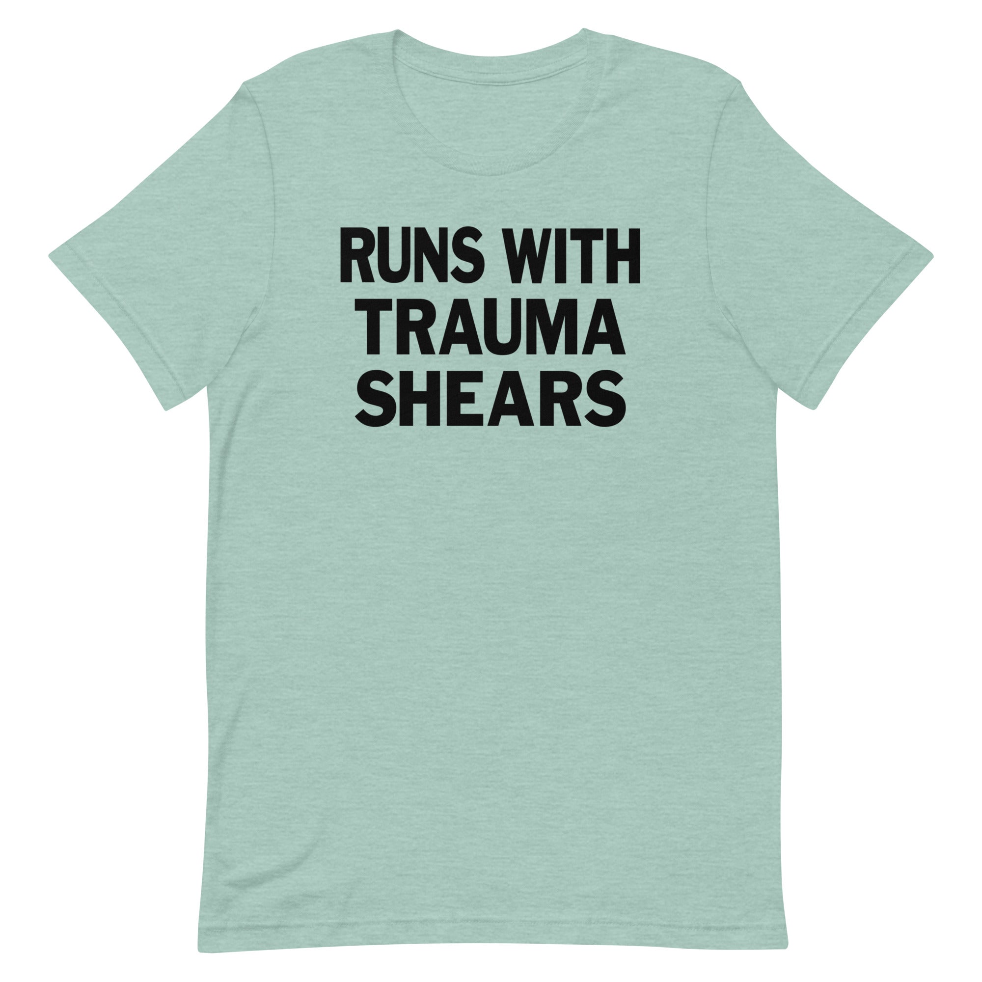 Runs with Trauma Shears