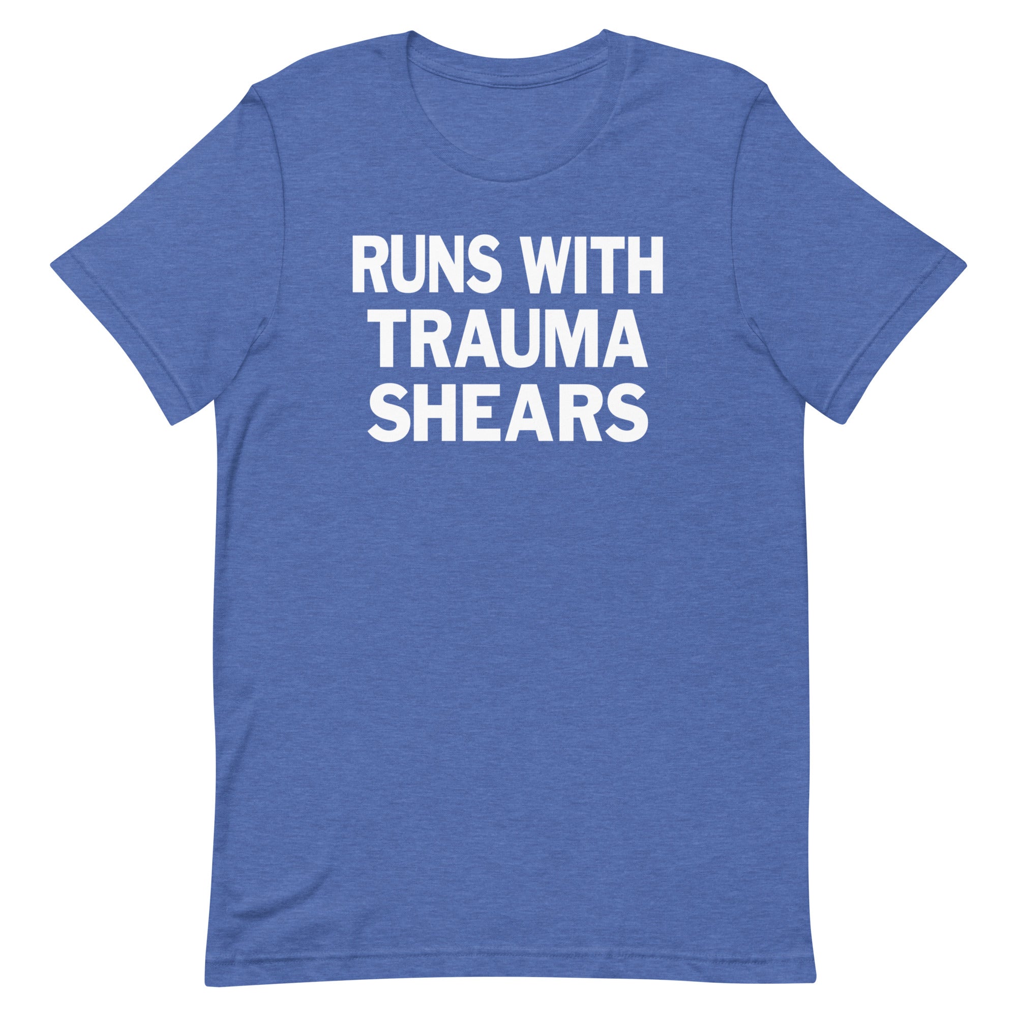 Runs with Trauma Shears