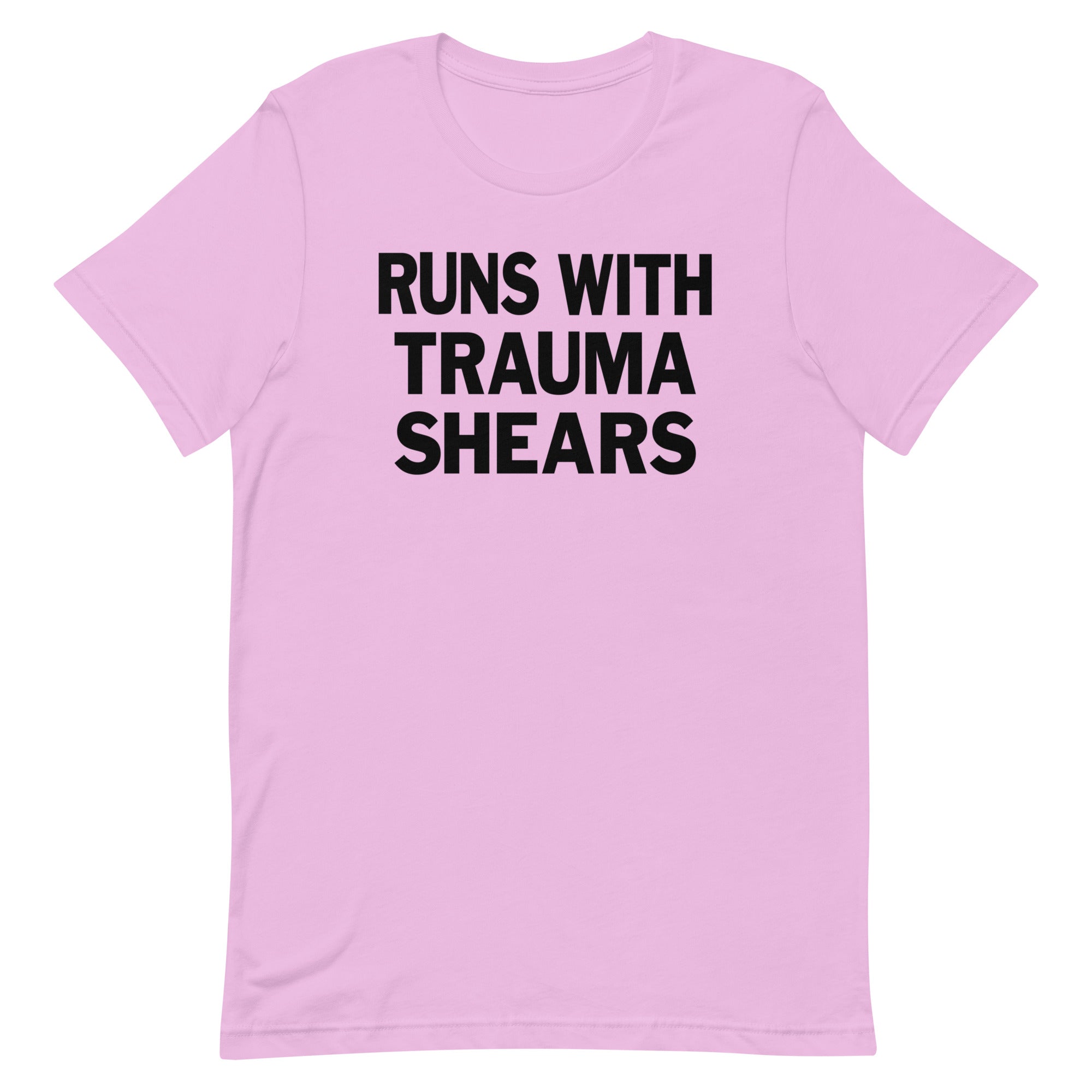 Runs with Trauma Shears