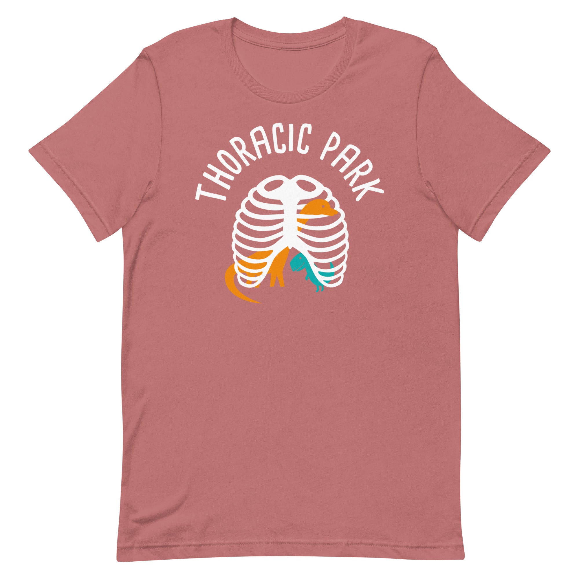Thoracic Park | Teal & Orange Dinosaurs