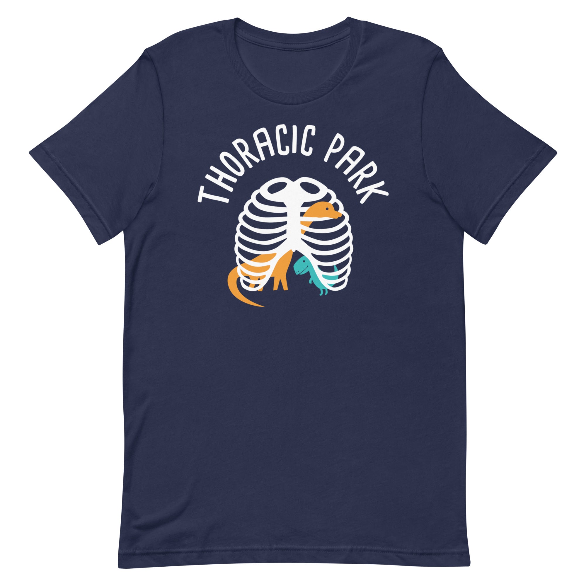 Thoracic Park | Teal & Orange Dinosaurs