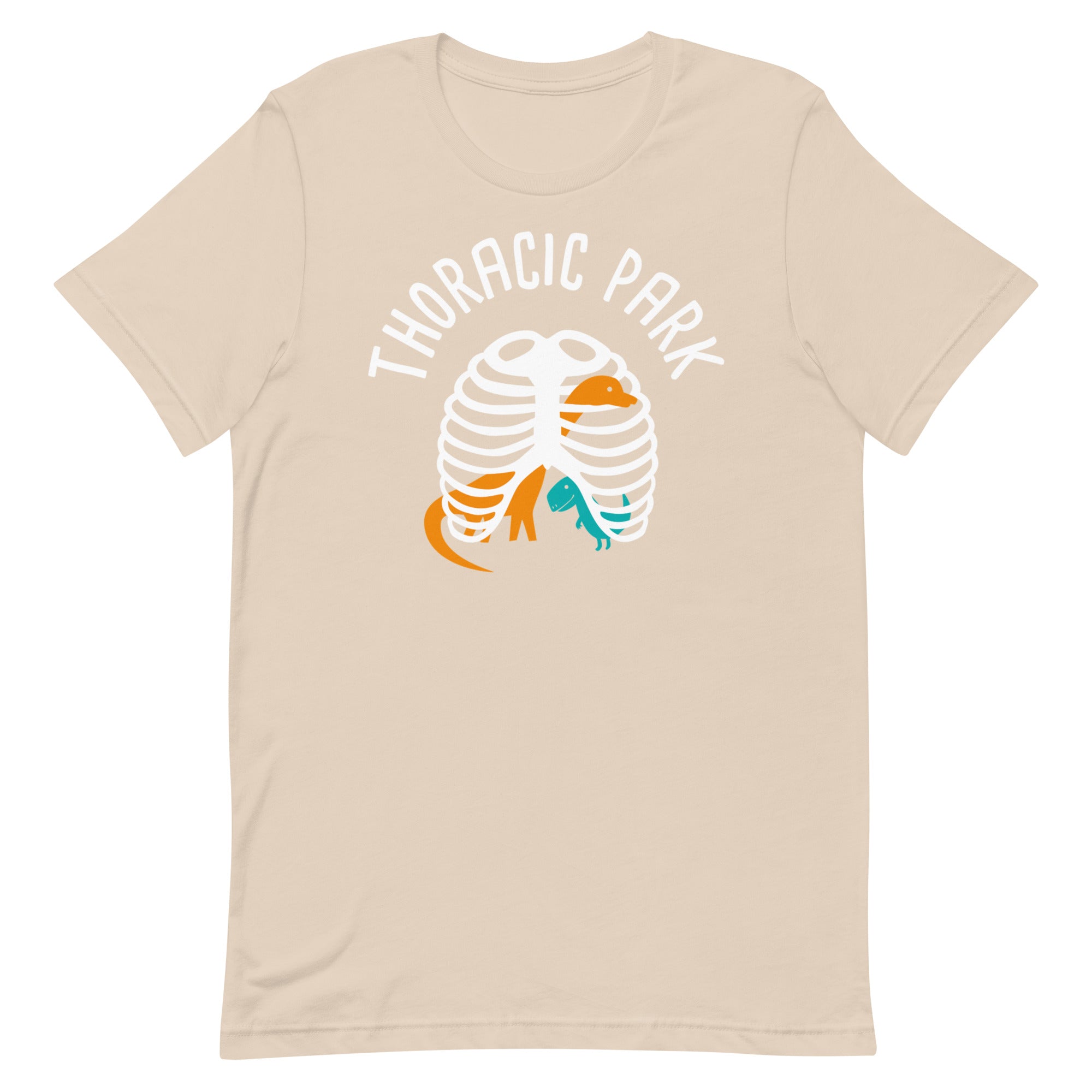 Thoracic Park | Teal & Orange Dinosaurs