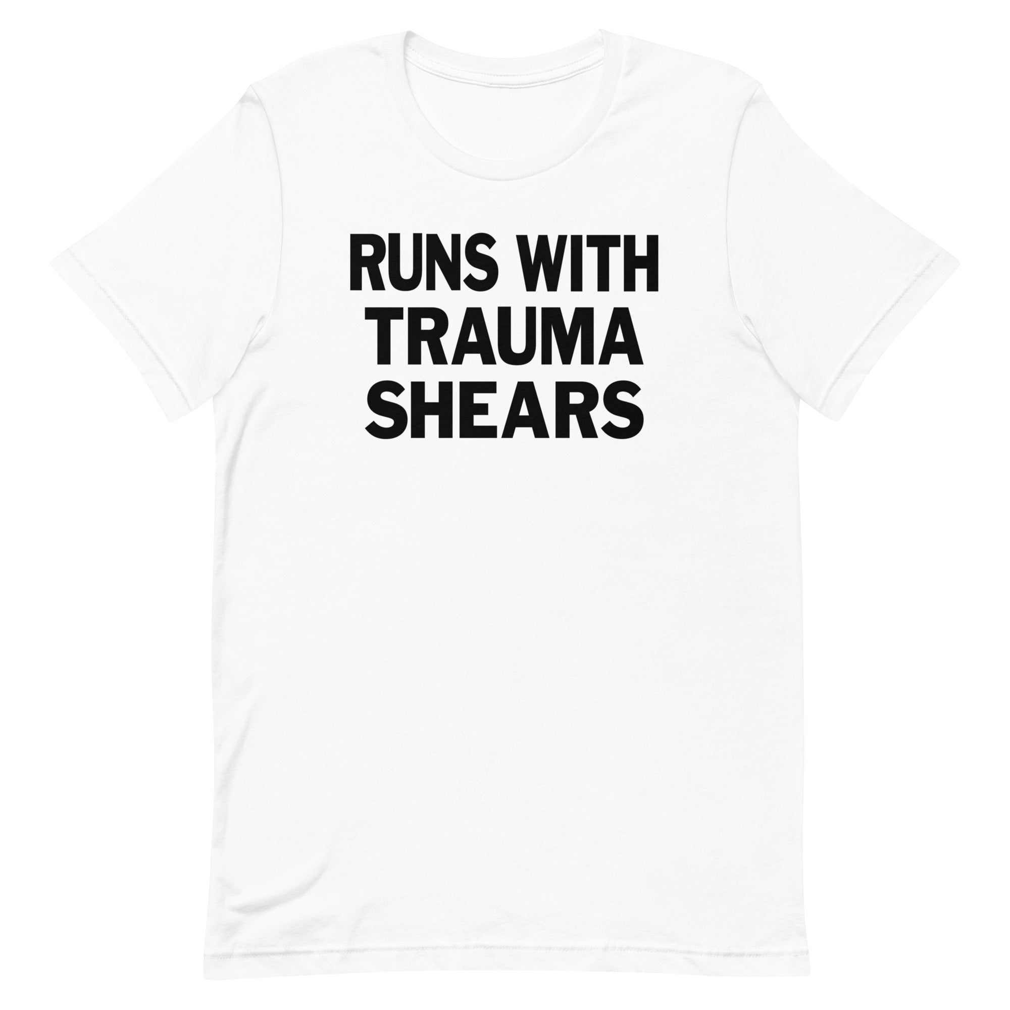 Runs with Trauma Shears