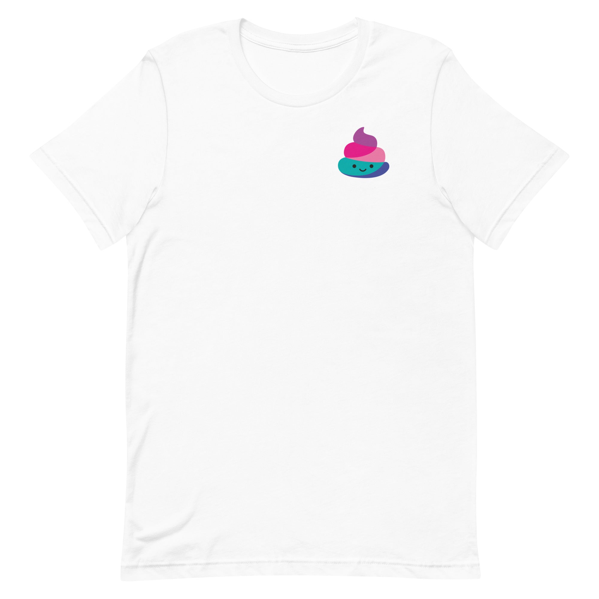 Rainbow Poo - Left Chest