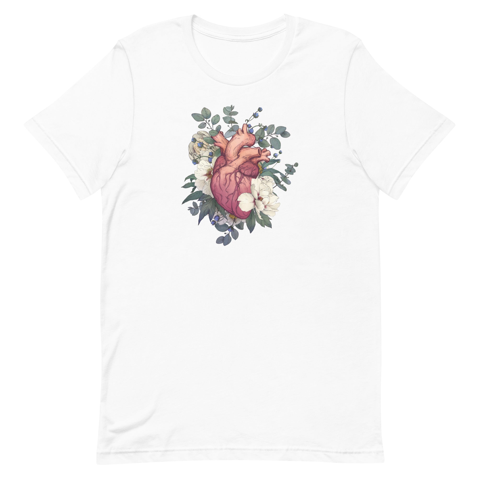 Floral Anatomical Heart