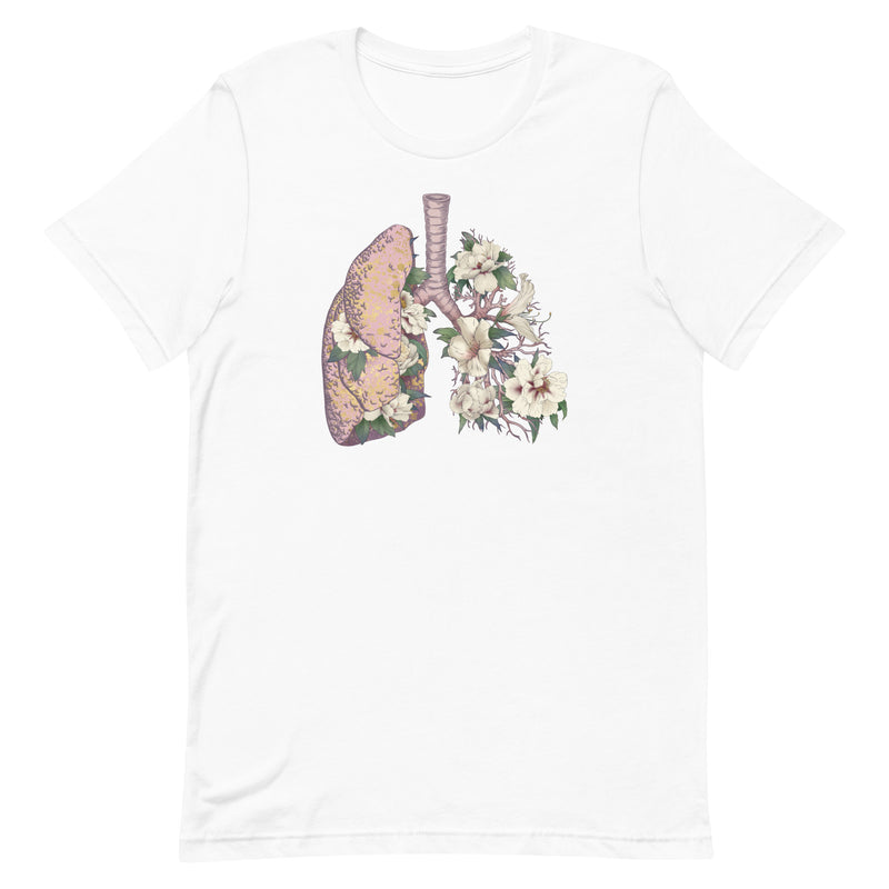 Floral Anatomical Lungs