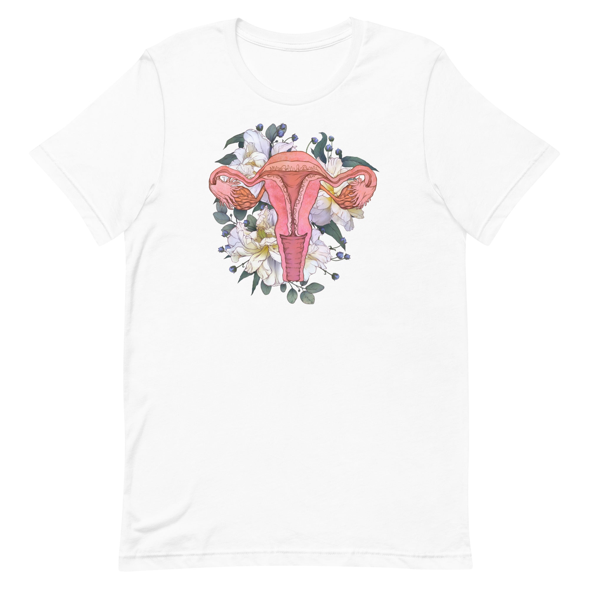Floral Anatomical Uterus