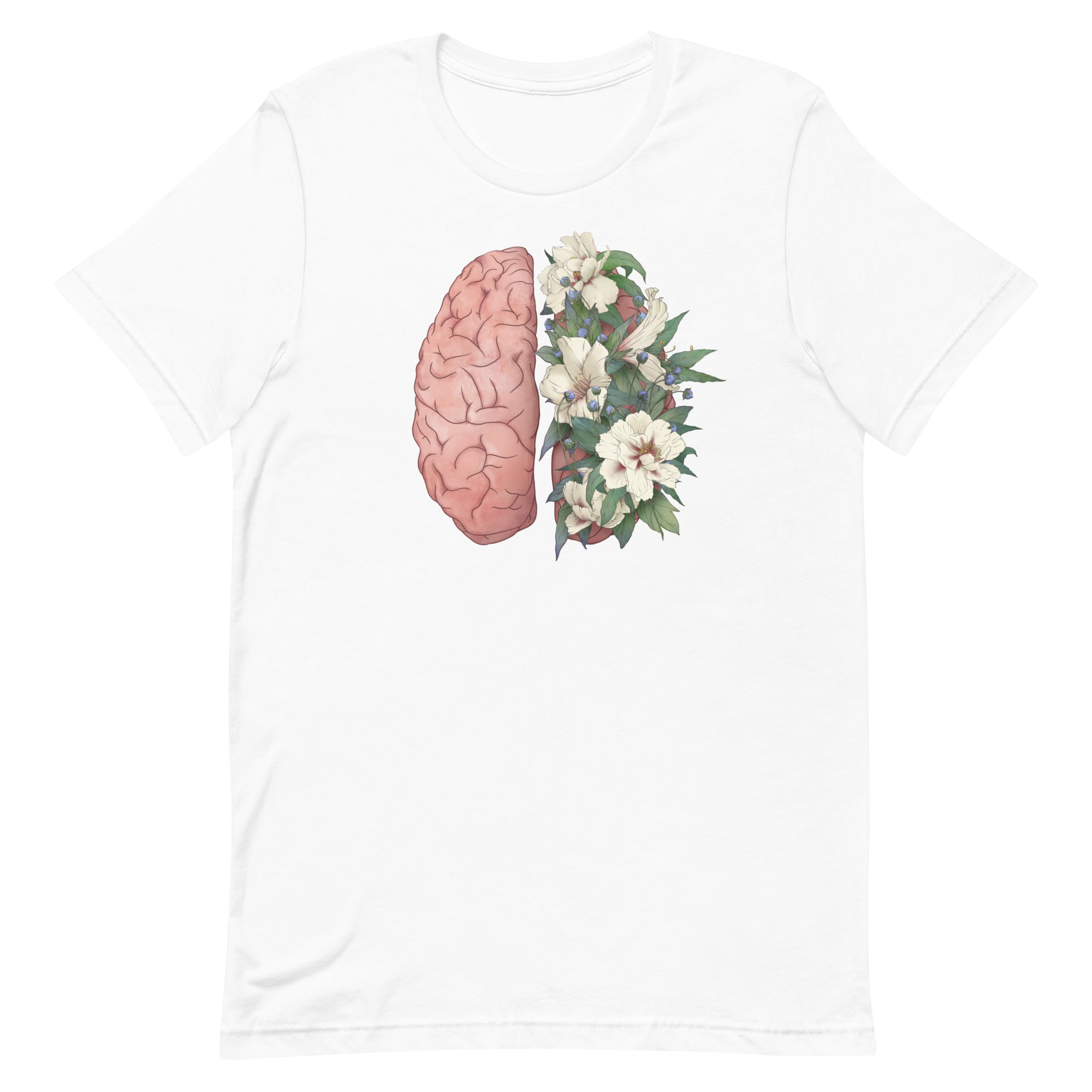 Floral Anatomical Brain
