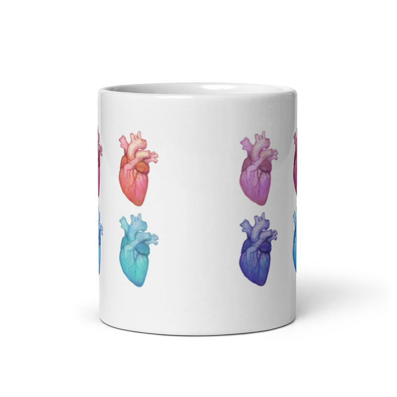 Mug: Rainbow Hearts