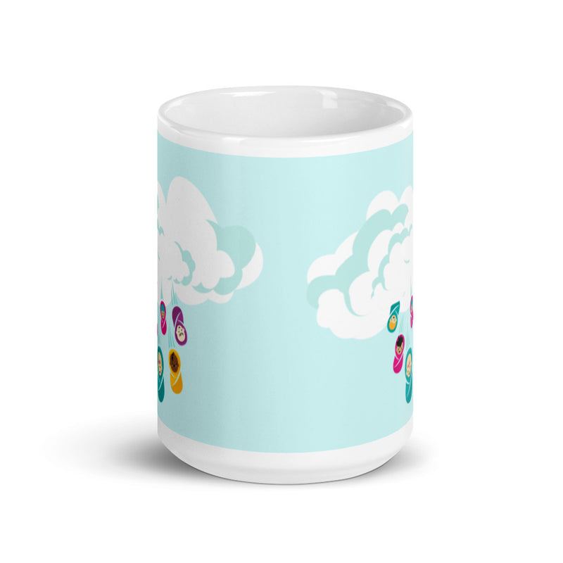 Mug: Raining Babies