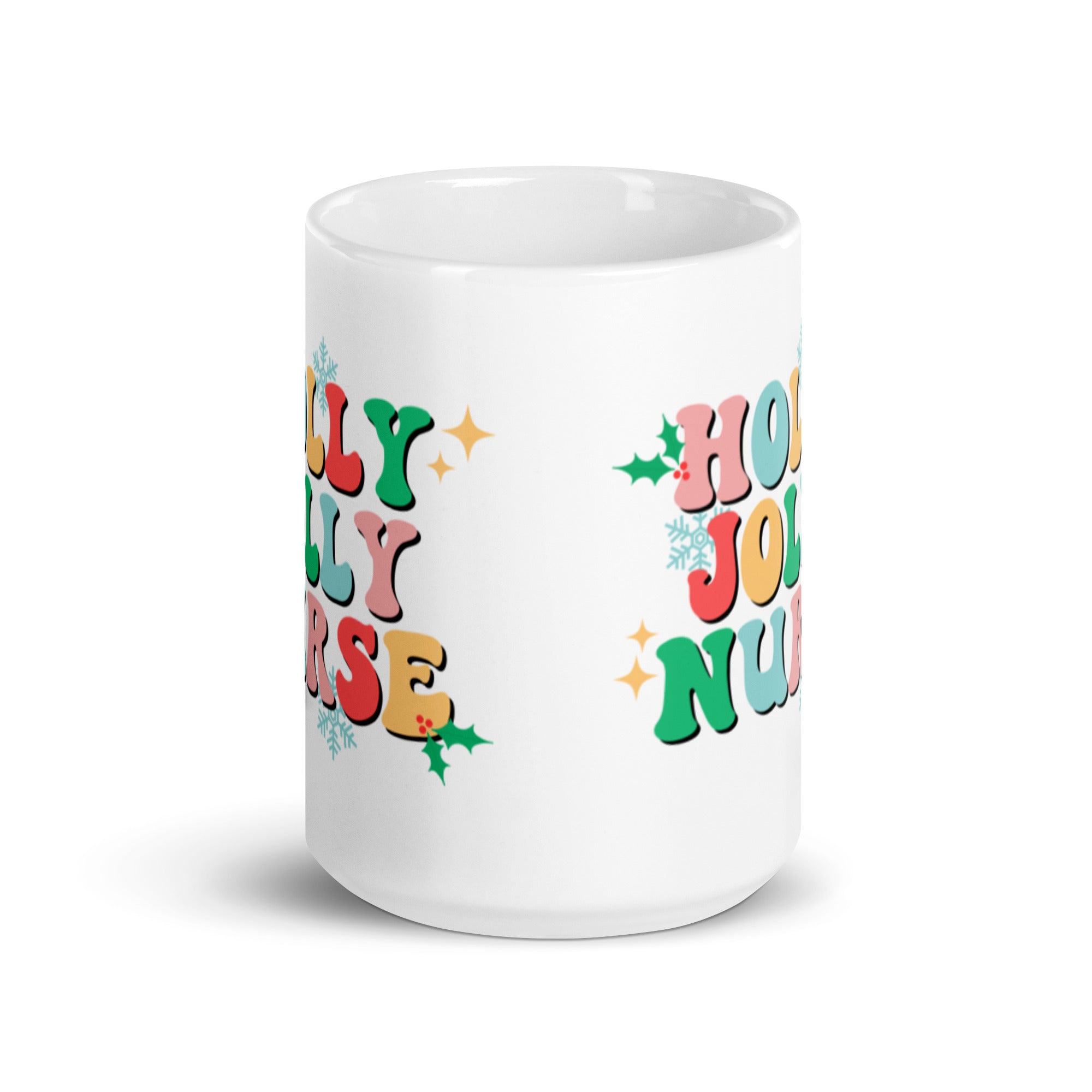 Mug: Holly Jolly Nurse