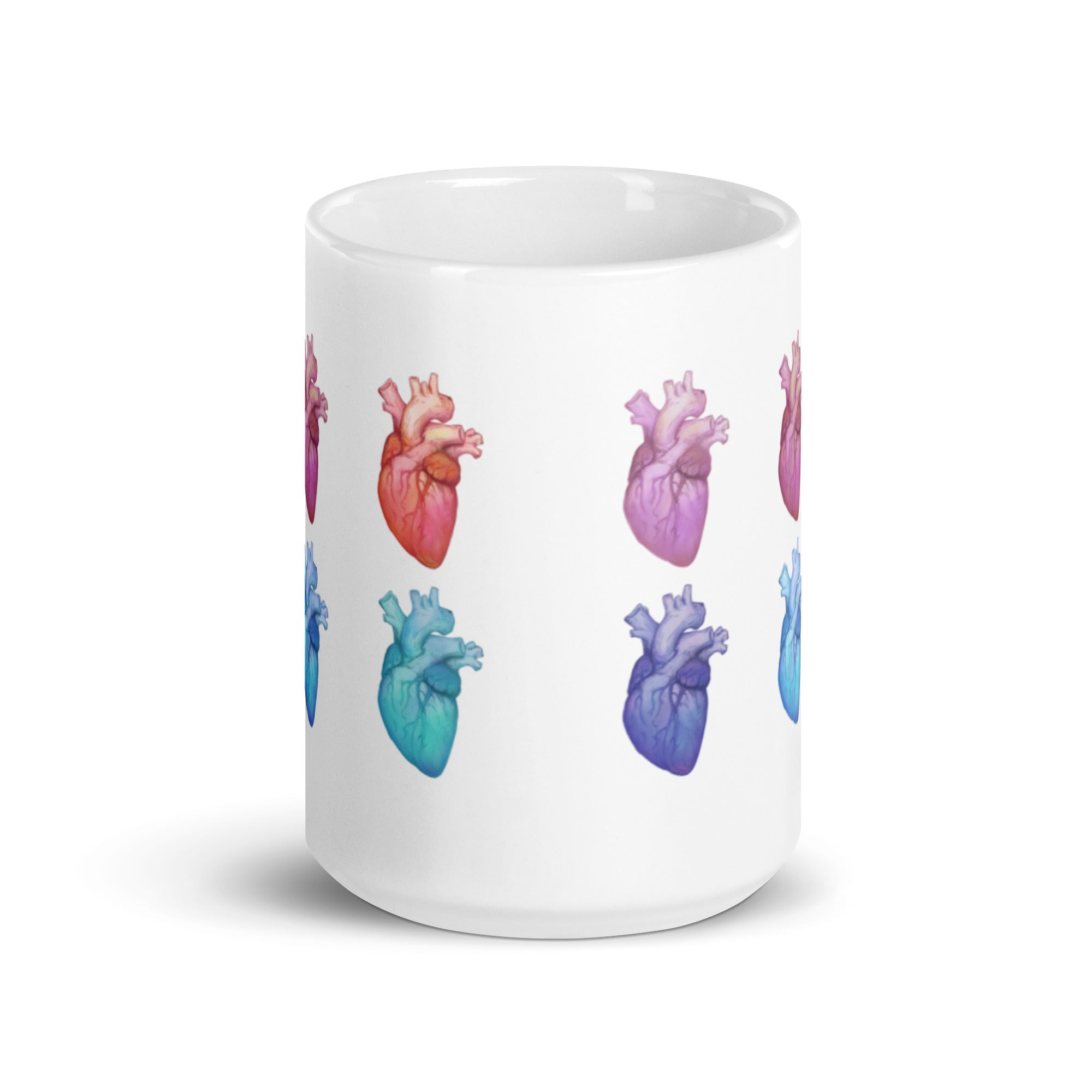 Mug: Rainbow Hearts