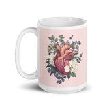 Mug: Floral Heart
