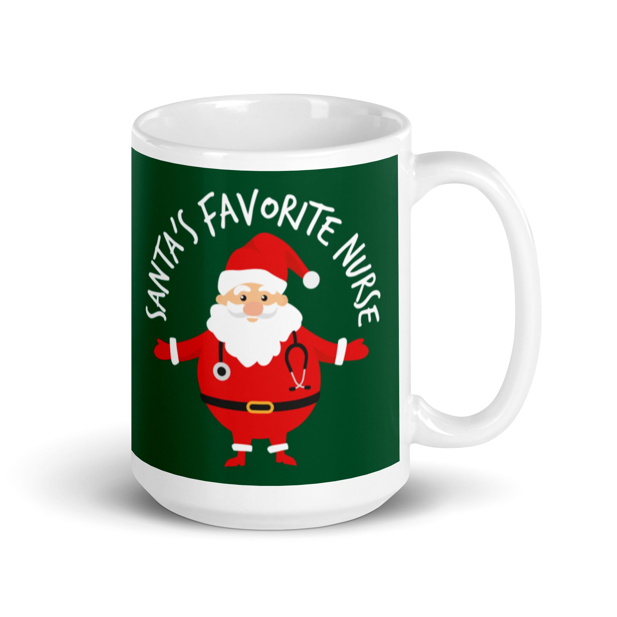 Mug: Santa's Favorite Nurse