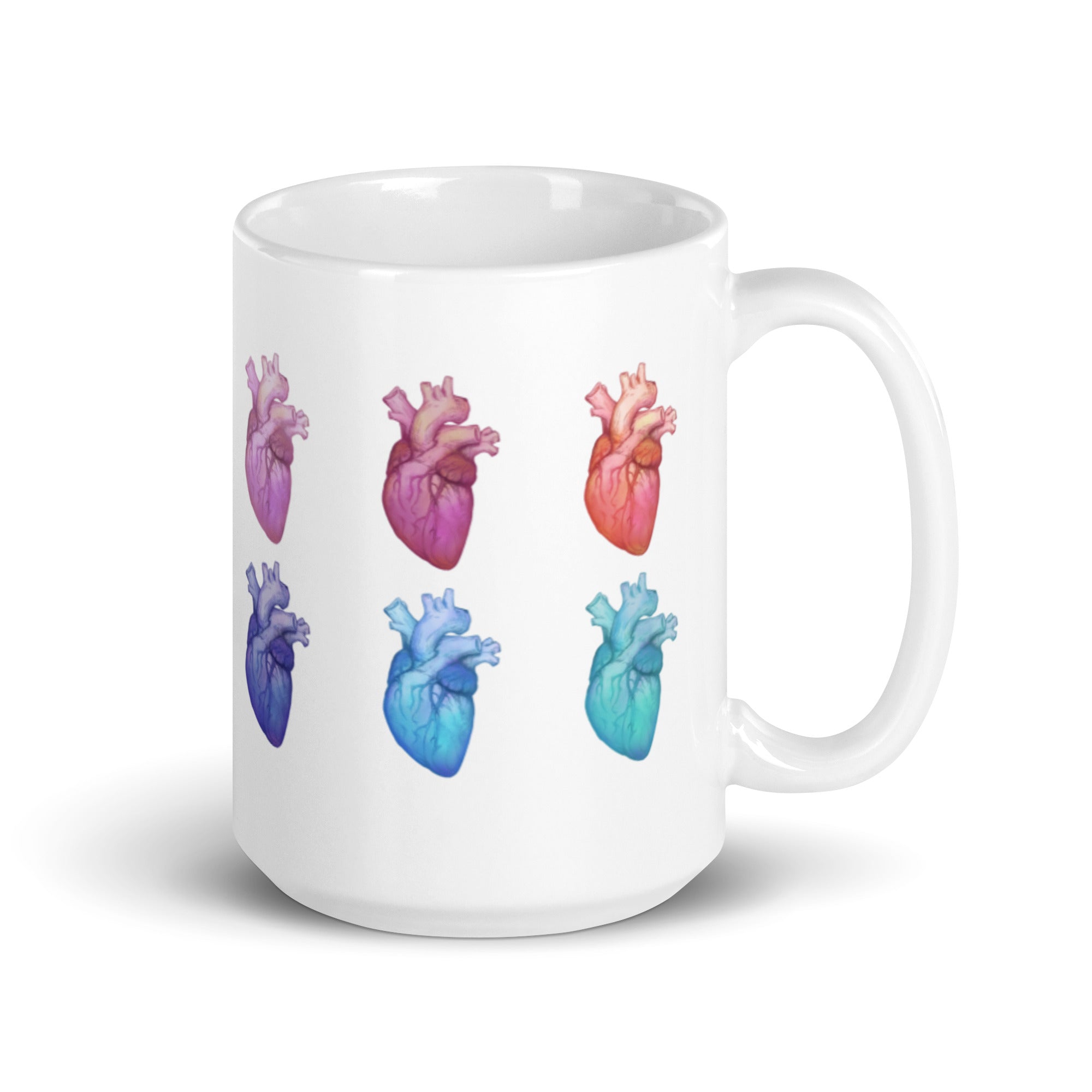 Mug: Rainbow Hearts