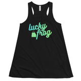 Racerback Tank: Lucky Frog