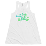 Racerback Tank: Lucky Frog